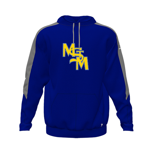 [CUS-DFW-HOOD-FLC-LSL-RYL-YXS-LOGO1] Hoodie (Youth XS, Royal, Logo 1)