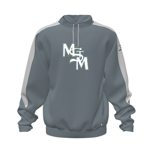 [CUS-DFW-HOOD-FLC-LSL-GRY-YXS-LOGO2] Hoodie (Youth XS, Gray, Logo 2)