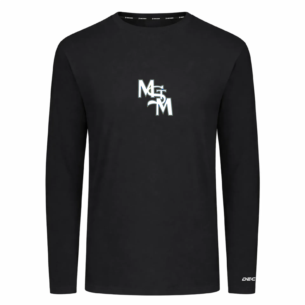 Decker Adult Tri-Blend T-Shirt - Long Sleeve