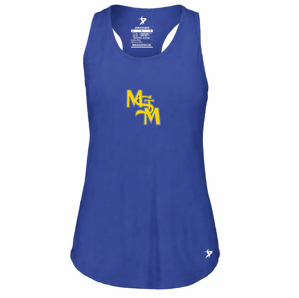 Decker Women's Tri-Blend Tank Top