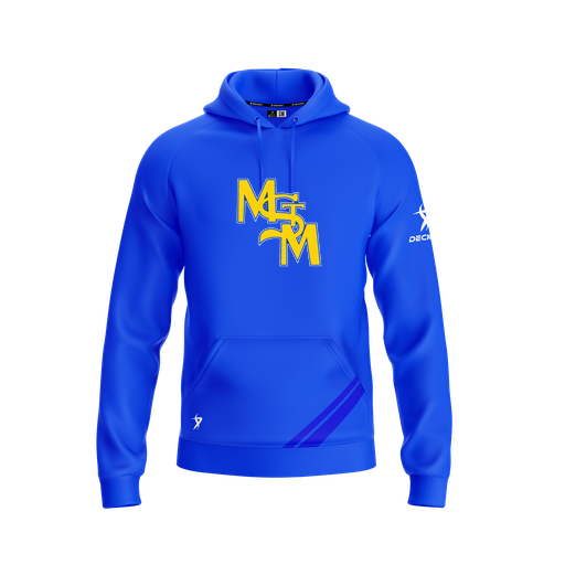 [FOLHSMRY-YXS-LOGO1] Decker Summit Hoodie (Youth XS, Royal, Logo 1)