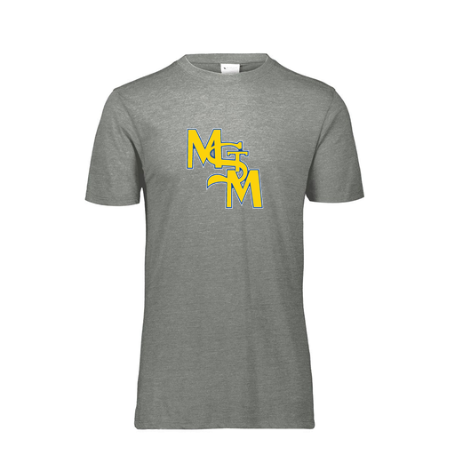 [3066.013.S-LOGO1] Youth Ultra-blend T-Shirt (Youth S, Gray, Logo 1)