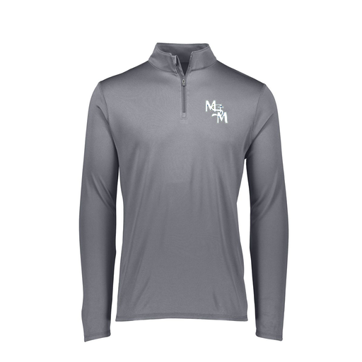[FTLQFLGY-FAXS-LOGO2] Decker Women's Flex-Lite 1/4 Zip Shirt (Female Adult XS, Gray, Logo 2)